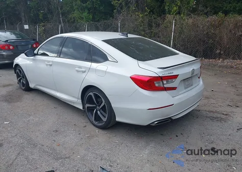 2021 Honda Accord Sport из США, поврежденный, VIN 1HGCV1F3XMA098607